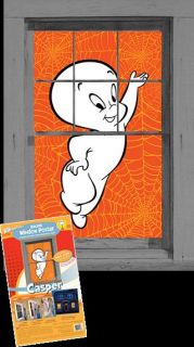 Wowindow Casper The Friendly Ghost Single Window Halloween Poster 