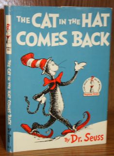 Dr Seuss Cat in The Hat Comes Back 1958 w DJ Early Suess