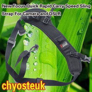 Anti slip New Focus Quick Rapid Carry Speed Sling Strap For Camera and 