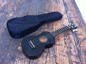    Ukulele Black By the distributors of Mahalo Including carrying case