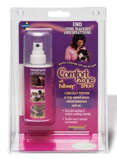 Comfort Zone SPRAY with Feliway for Cats 75 mL ONE BOTTLE ~NEW