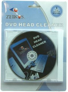 Brand New Zeikos DVD CD Head Cleaner for DVD Players