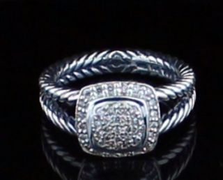 david yurman 7mm pave diamond albion ring