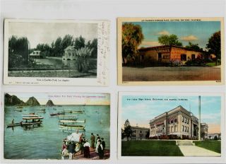 400 California Postcard Lot 1906 1960S