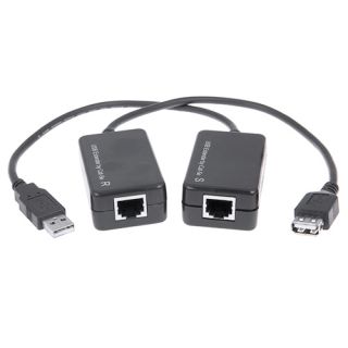   USB 2.0 Single Extender Over Twisted Pair Cat 5e/6 Cable  up to 150ft