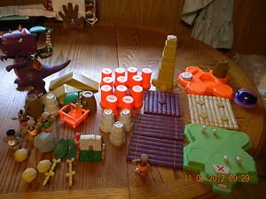 Little Tikes BC Builder Lot Dinosaur with Sound Cavemen and More