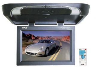   Flip Down Car Video LCD TFT Monitor Bulitin DVD CD MP3 Player