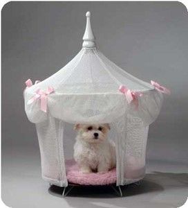 Sugarplum Princess Dog Cat Pet Bed Canopy Tent