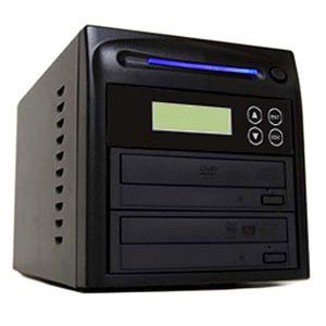 22x LG Burner CD DVD DL Multiple Disc Duplicator Copier Standalone 