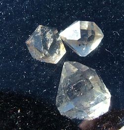   dt quartz crystals Lake Weiss cedar bluff alabama double terminated