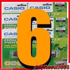    Black 6 Pack Ink CW 50 Cartridge for CD R Title Writer Printer New