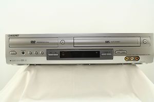 Sony Slv D300P DVD CD Player VHS Recorder Player