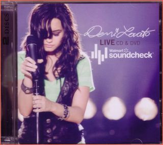 Demi Lovato Live  Soundcheck 2 CDs 2009 Hollywood Look