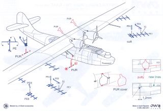   PBY 5A Catalina Black Cat R A F Version Resin Conversion Kit