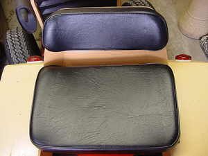 New Case Garden Tractor Black Seat Cushions Parts
