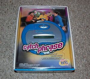 ELECTRONIC CATCH PHRASE First Edition Handheld Party Game NEW