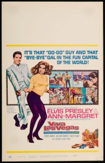 Viva Las Vegas 1964 Original U s Window Card Movie Poster