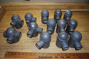 13 Chain Link Fence Caps for Corner and Straight Tops Hardware Used 