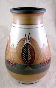 Porta Celi Spain Earthtone Studio Art Pottery Vase