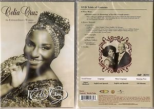 Celia Cruz An Extraordinary Woman Azucar DVD New 824536058898