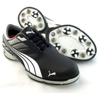 NEW PUMA Cell Fusion 2 Golf Shoes Black Silver Size 10 5 M RETAIL 180
