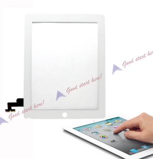 New Touch Glass Screen Digitizer for iPad 2 2nd Gen White