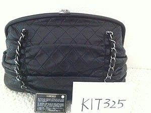 Authentic Chanel Sharpei Frame Leather Handbag