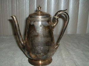 Gorham Silver Soldered Teapot Needs Repair to Handle