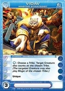 Chaotic Forged Unity Single Card Super RARE 8 Vidav Master Strategist 