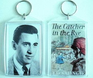   in the Rye J D Salinger Holden Caulfield key chain keychain Rare Cover
