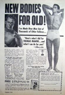 We have several RARE and Hard to Find Charles Atlas ads listed Check 