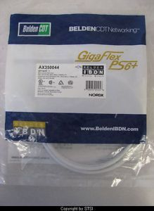 Belden 4 ft Gigaflex PS6 Cat6 Cable AX350044 STSI