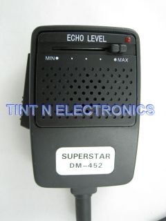 WORKMAN DM 452 ECHO CB RADIO MIC PREWIRED 4 PIN SUPERSTAR DM452