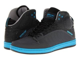 New 2012 Supra Shoes Chad Muska Kennedy S1W Black Grey Blue Lil Wayne 