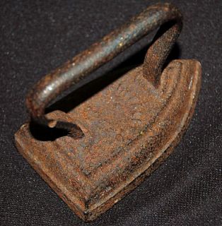 Vintage Chagrin Falls Ober 1 Childs Miniature Sad Iron Measures 3 1 2 
