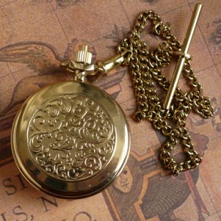 Chaika Russian Vintage Finift Gold Plated Enamel Pocket Watch Wild 