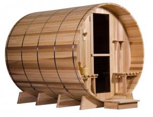 New Indoor/Outdoor Grandview Barrel Sauna Kit 6 person,  