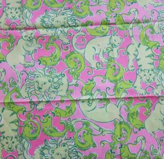 Lilly Pulitzer Fabric Fried Catfish 17 x 19 Inches