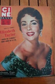 1957 Liz Taylor Lollobrigida Red Skelton Rita Hayworth