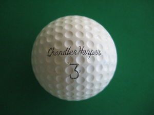 Vintage Chandler Harper Signature NW 3 Golf Ball