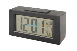 New Digital LCD Backlight Sensor Snooze Calendar Alarm / Smart Clock 