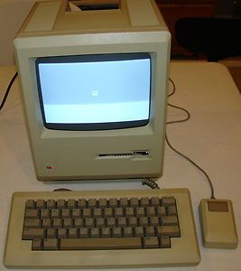 Apple Macintosh 512k Fat Mac in Very Nice Condition w/ Keyboard and 