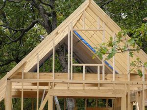    How To Frame Your Own Wood Rafter Gable Roof With Center Ridge Board