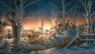 Night on The Town Terry Redlin New Canvas Lithograph AP Signed Canvas 