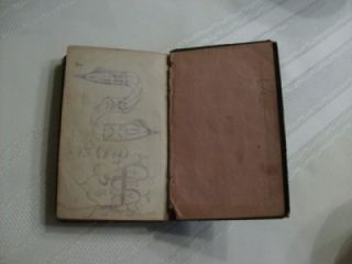 Antique Pocket Bible Owned by R Lee McHenry Benton PA 1868