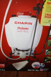 Chapin Pro Series 4 Gallon Backpack Garden Sprayer Bonus Shield and 