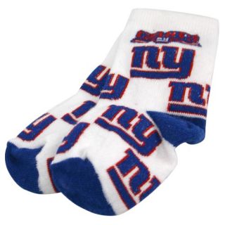 click an image to enlarge new york giants white infant bootie socks 