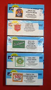 BEER CARS VERY RARE CUSTOM PRINTED ATHEARN KITS CENTRAL BRANDS LOT II