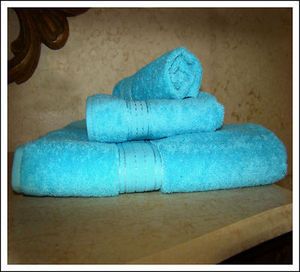 3pcs Bath Set Towels Luxurious Egyptian 100 Cotton New