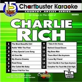 Charlie Rich Greatest Hits Chartbuster Karaoke CDG